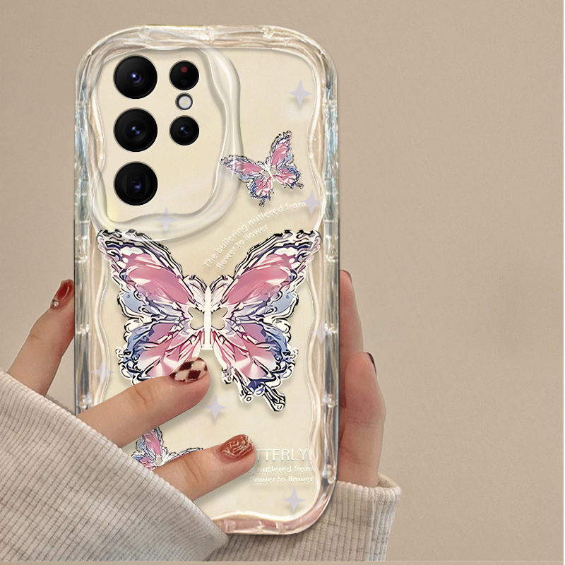 Glitter Metal Butterfly Phone  - Phone Cases Metal review and price