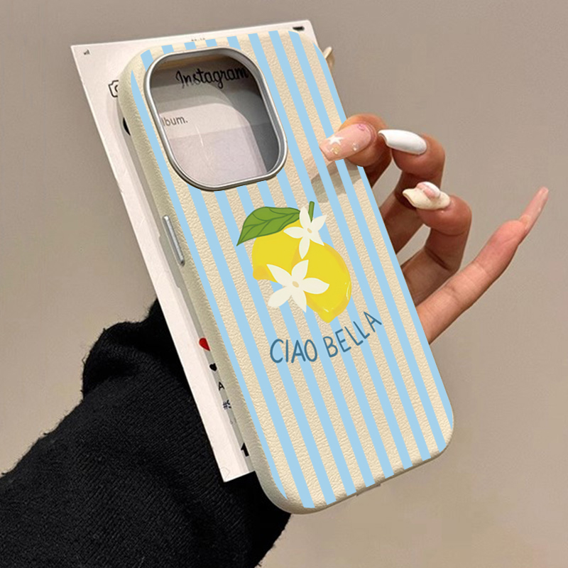 Lemon Striped Retro Design Sui - Phone Cases Xiaomi 14T review and price