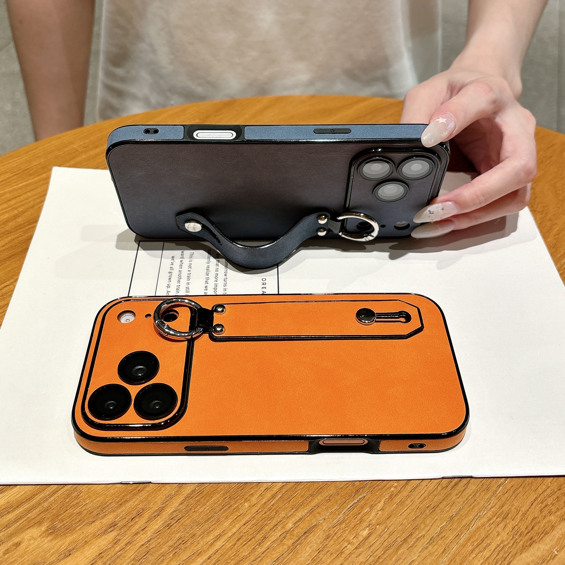 Suede Leather Wrist Strap Hold - Phone Cases Holder review and price