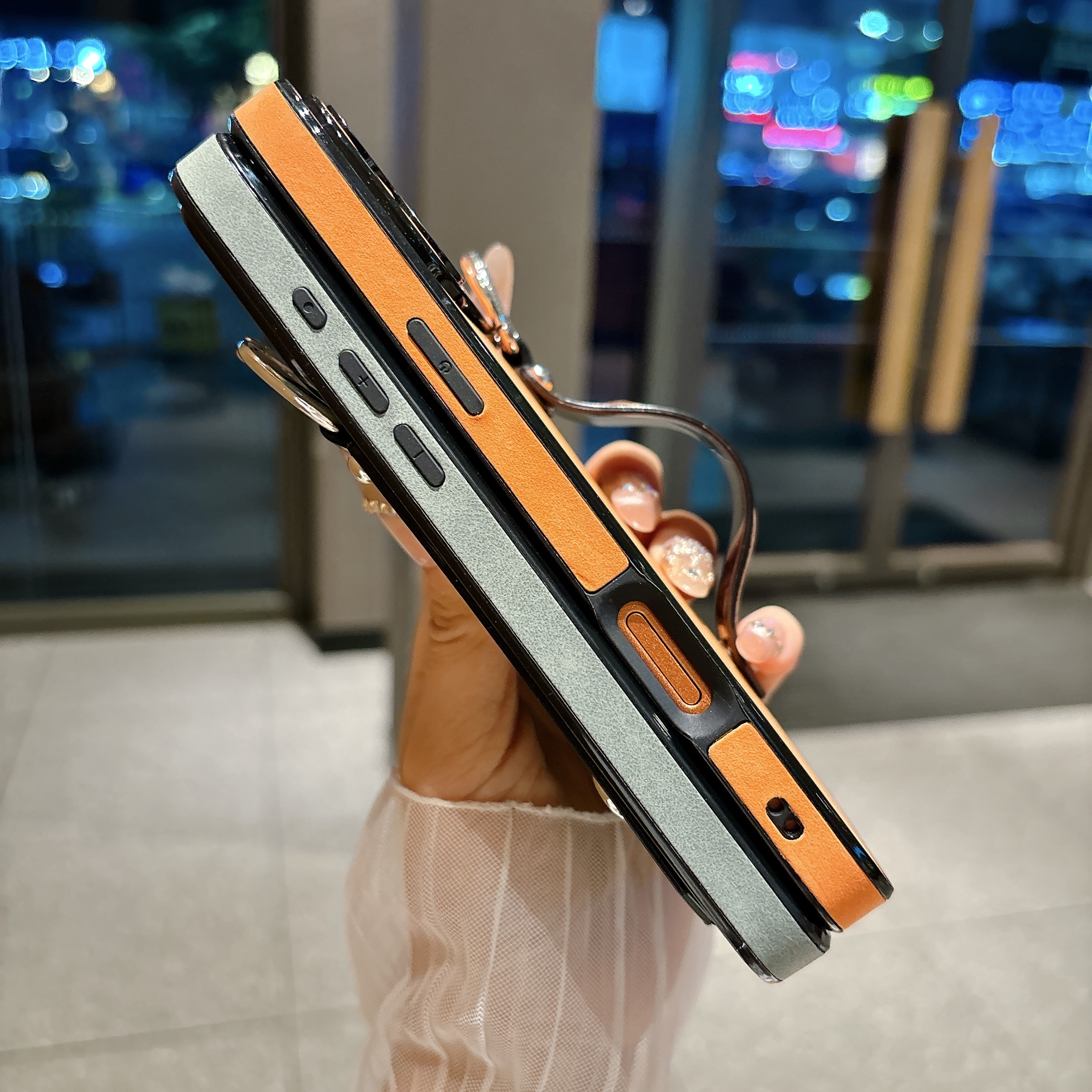Suede Leather Wrist Strap Hold - Phone Cases Holder review and price