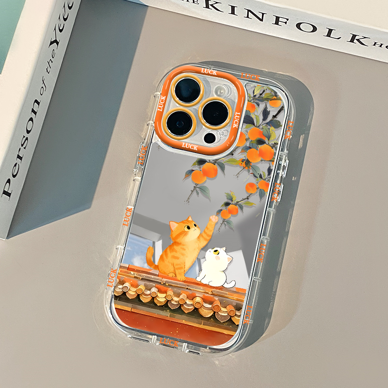 Thick Autumn Flavor Persimmon  - Phone Cases Orange review and price