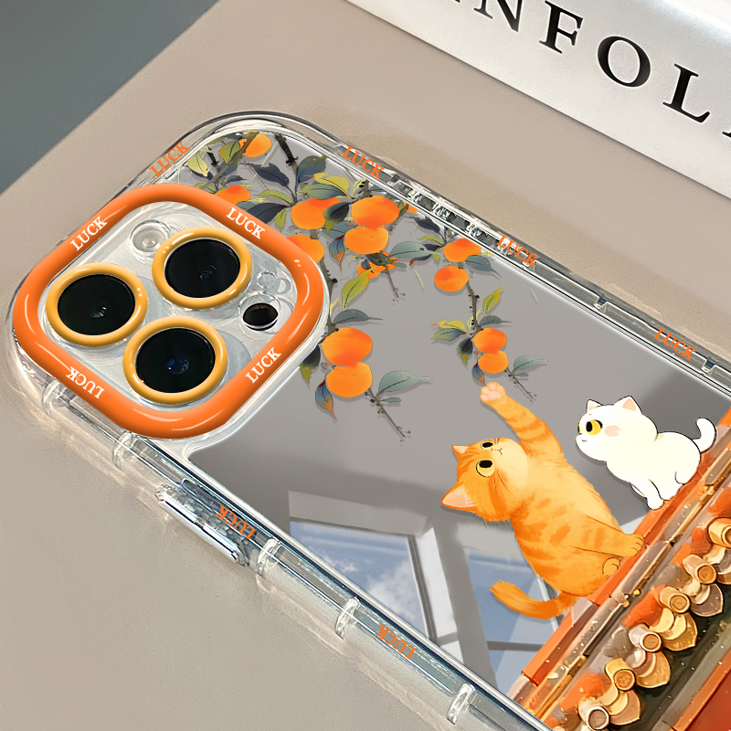 Thick Autumn Flavor Persimmon  - Phone Cases Orange review and price