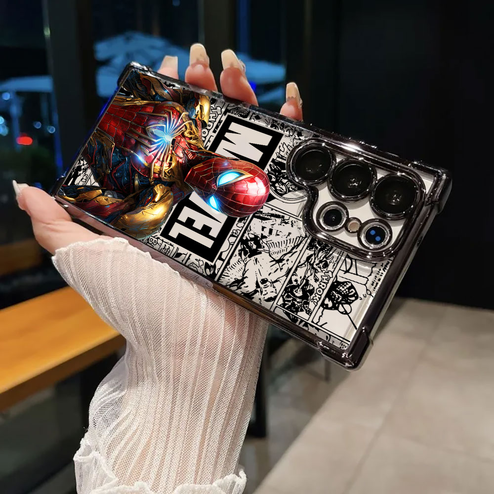 Marvel Spiderman Ironman Comic - Phone Cases Silicone review and price