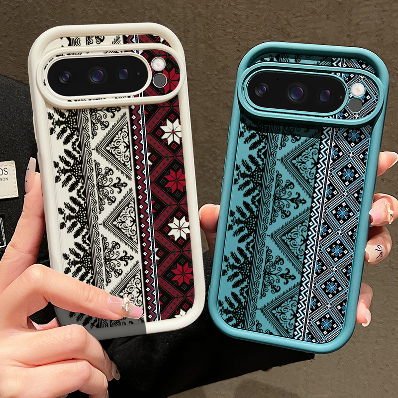Vintage Totem Pattern Phone Ca - Phone Cases Google Pixel 10 review and price