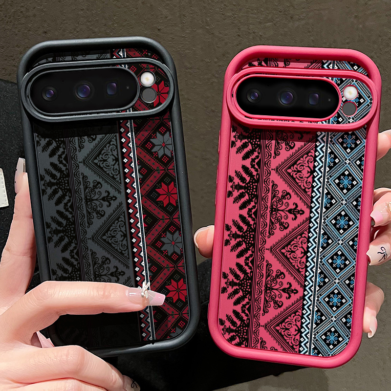 Vintage Totem Pattern Phone Ca - Phone Cases Google Pixel 10 review and price