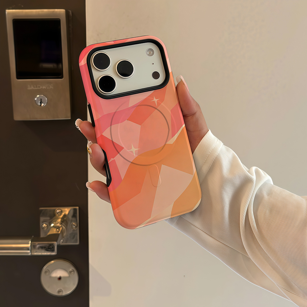 Pink Orange Gradient Phone Cas - Phone Cases Orange review and price