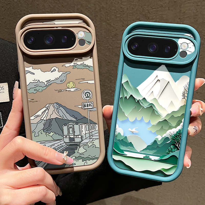 Mountain Road Patterned Phone  - Phone Cases Google Pixel 10 review and price