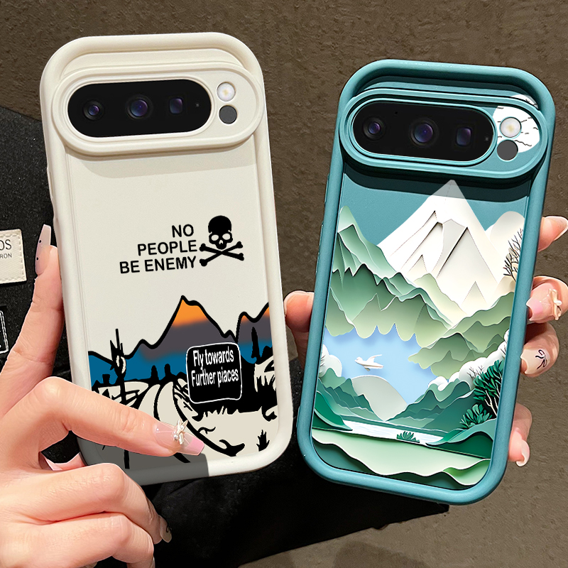 Mountain Road Patterned Phone  - Phone Cases Google Pixel 10 review and price