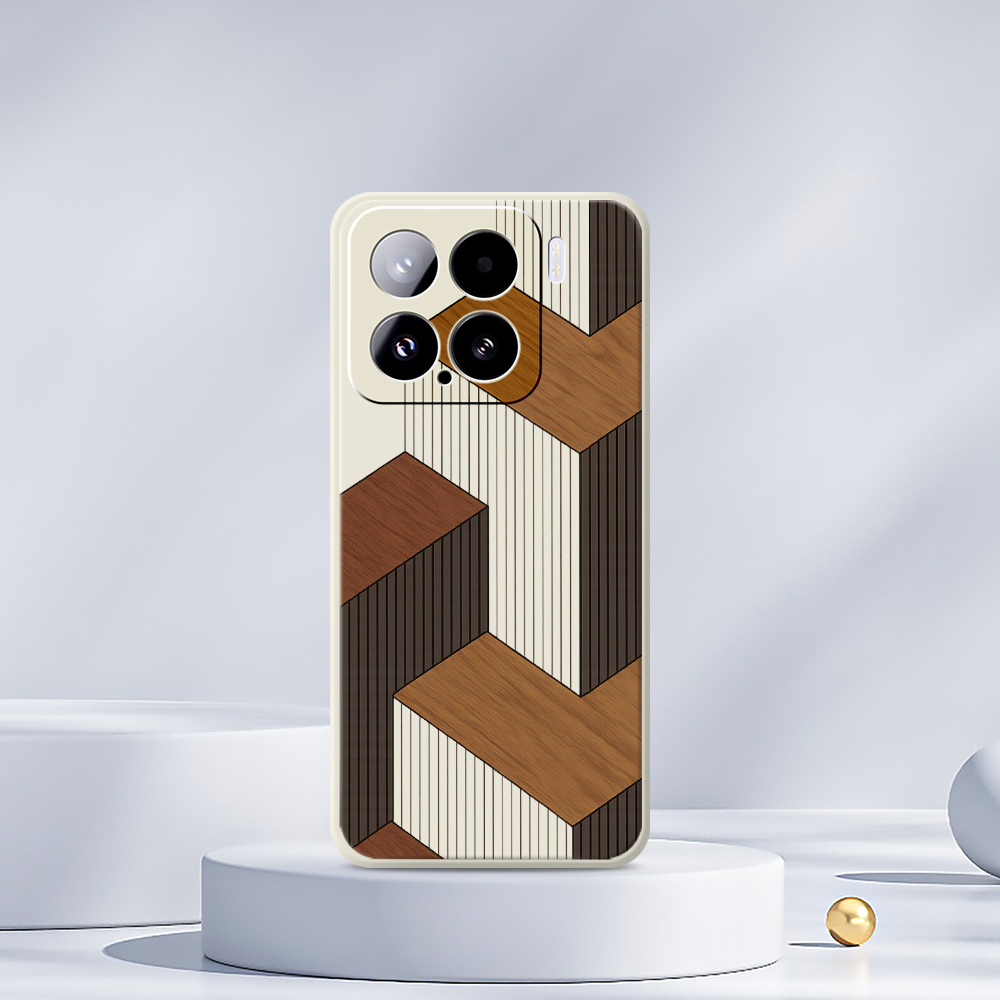 Geometric Style Wooden Phone C - Phone Cases Xiaomi 14T review and price