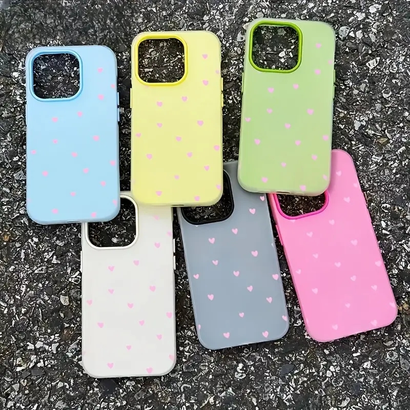 Small Fresh Pink Heart Jelly C - Phone Cases Xiaomi 14T review and price