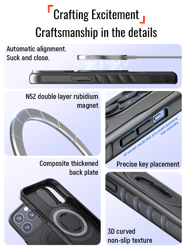 Magnetic Shockproof Case for i - Phone Cases Quad Lock review and price
