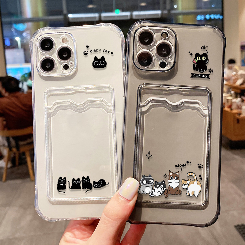 Cute Black Cat Phone Case For  - Phone Cases Xr Cute review and price