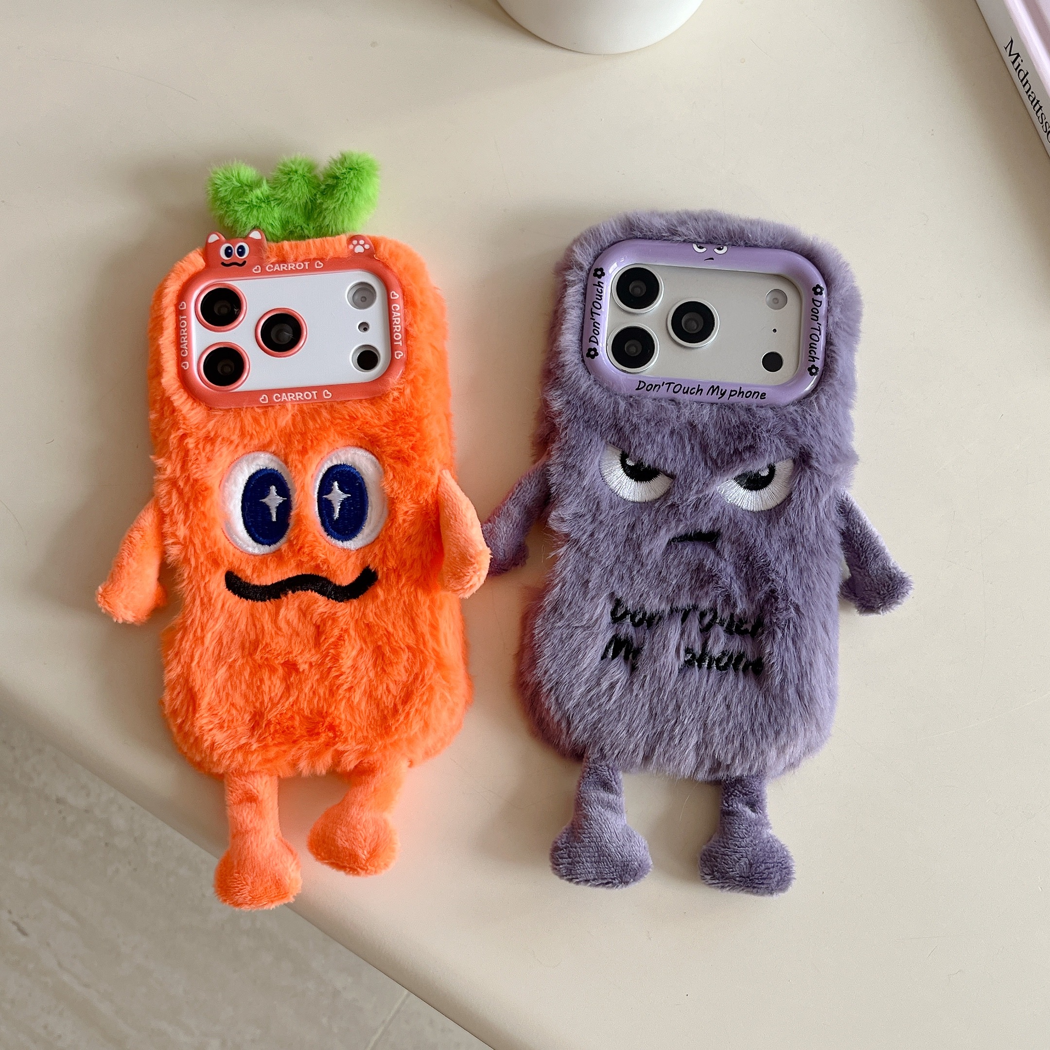 Cute Plush Phone Case with Qui - Phone Cases Iphone 17 Pro Max review and price