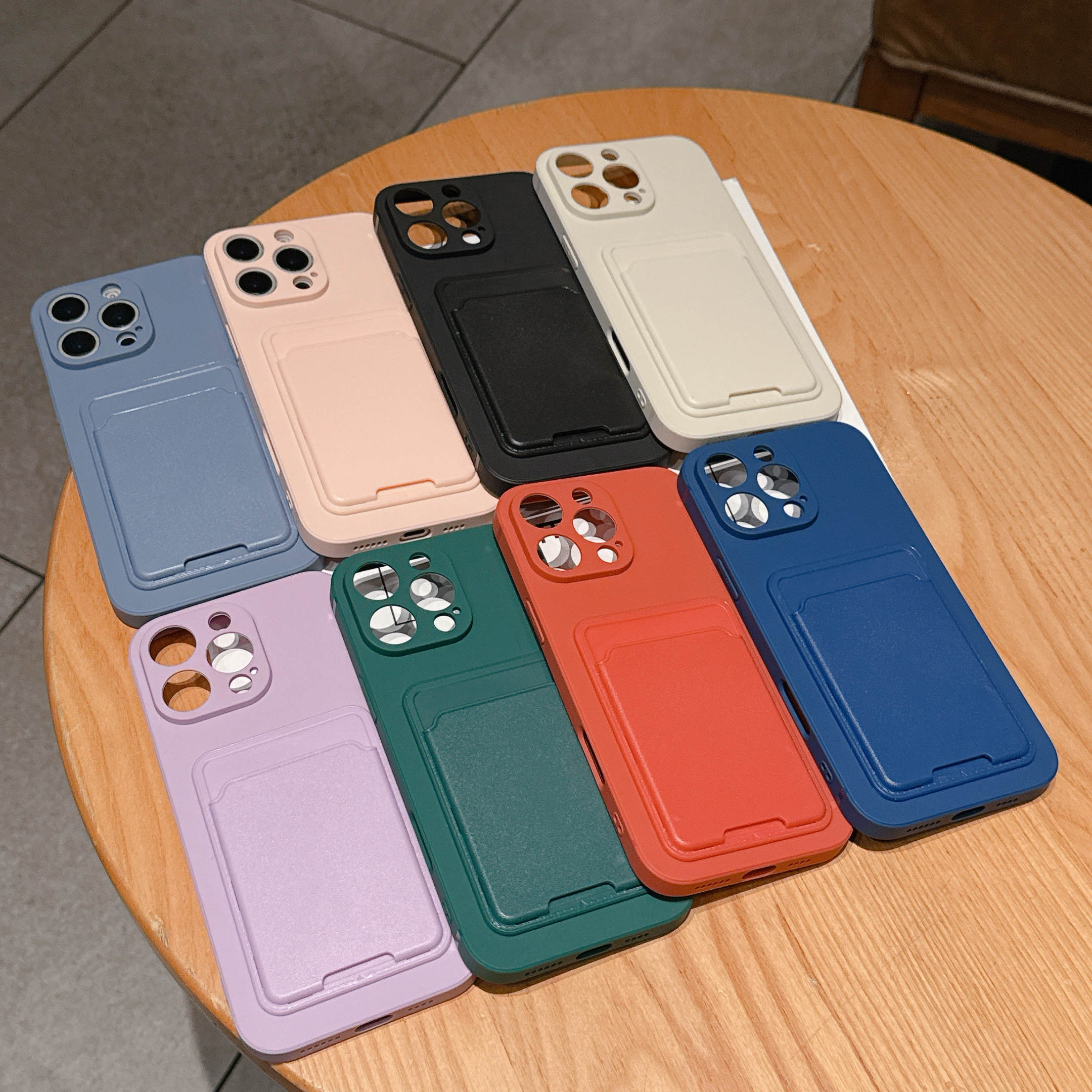 Luxury Liquid Silicone Wallet  - Phone Cases With Wallet On Back review and price
