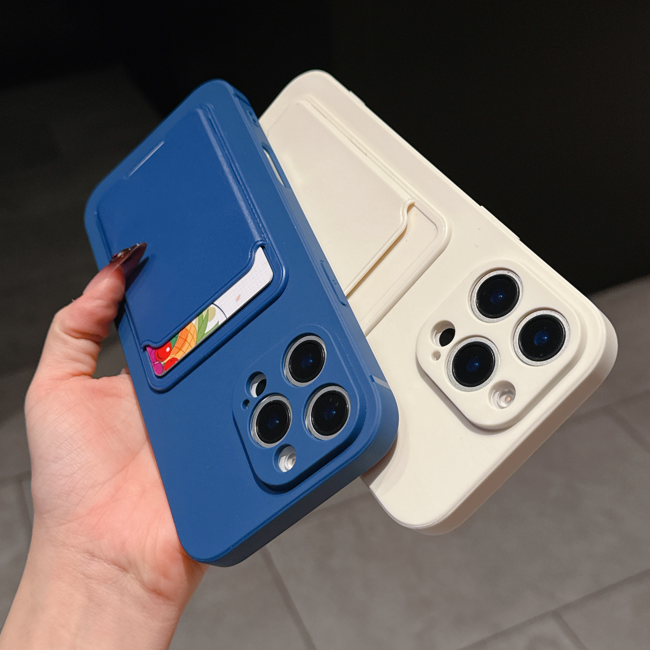 Luxury Liquid Silicone Wallet  - Phone Cases With Wallet On Back review and price