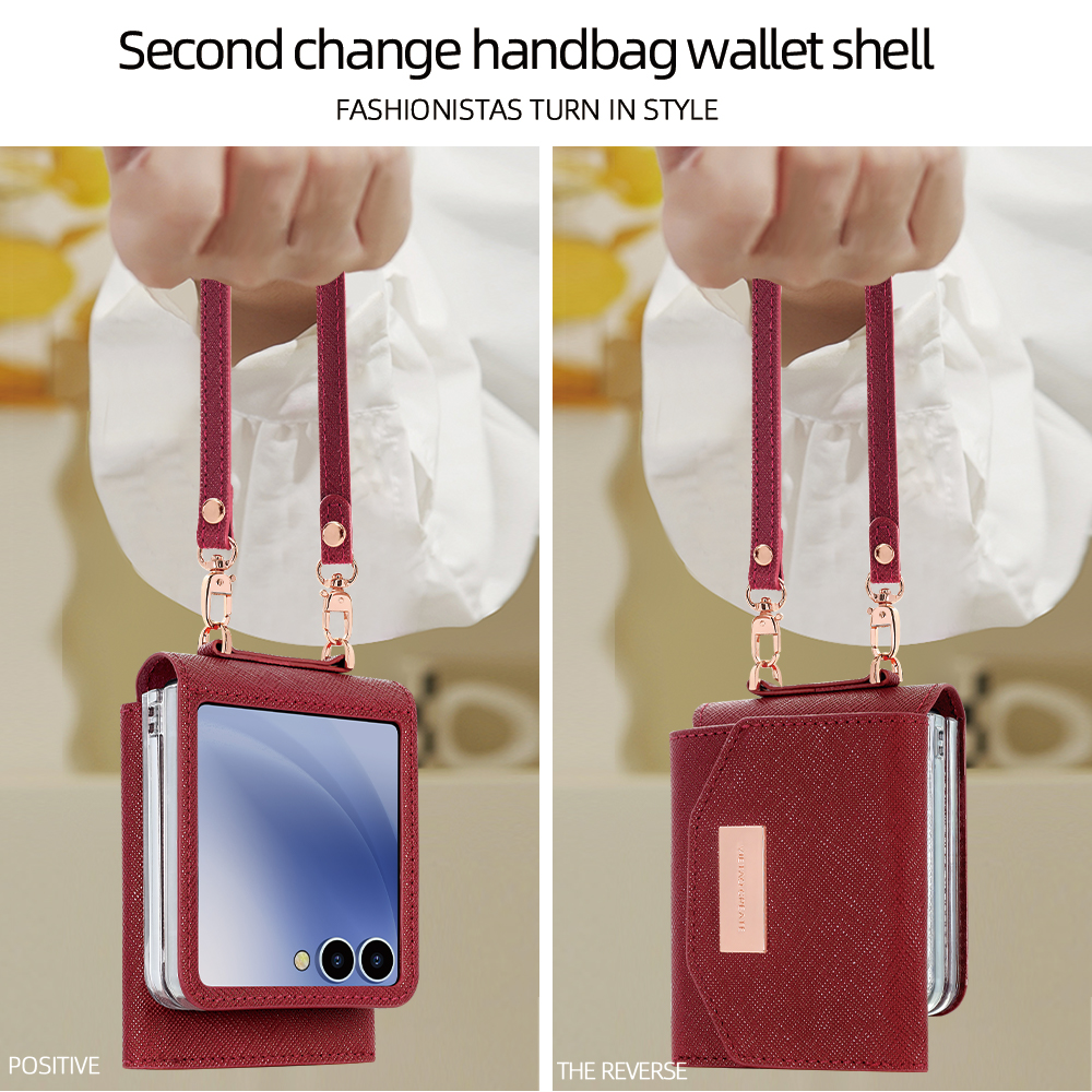 VIETAO Dark Red PU Leather Wal - Phone Cases With Loop review and price
