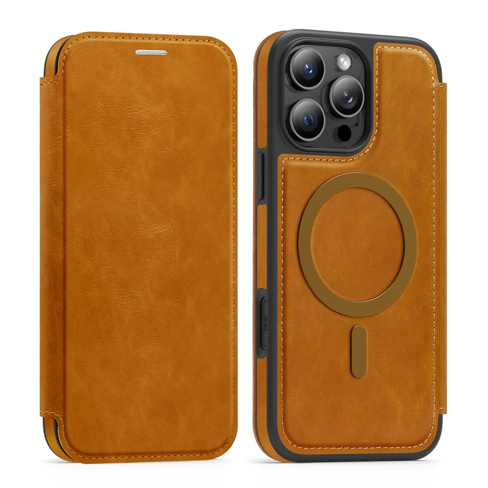 Magnetic Flip Leather Phone Ca - Phone Cases With Wallet On Back review and price