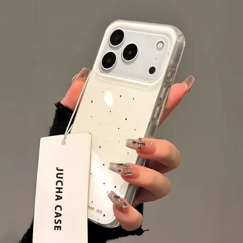 Korean INS Splashing Ink Polka - Phone Cases Orange review and price