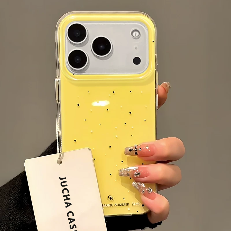 Korean INS Splashing Ink Polka - Phone Cases Orange review and price
