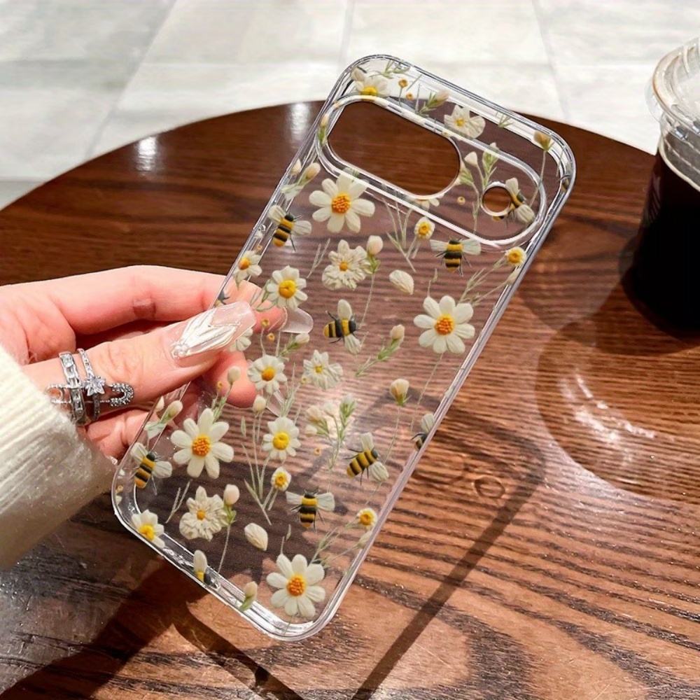 Cute Honeybee Flower Pattern S - Phone Cases Silicone review and price