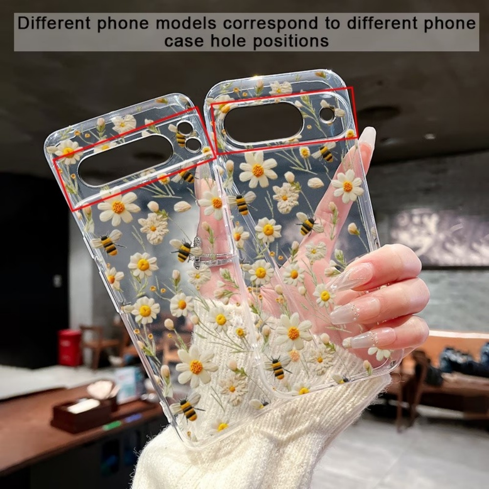 Cute Honeybee Flower Pattern S - Phone Cases Silicone review and price