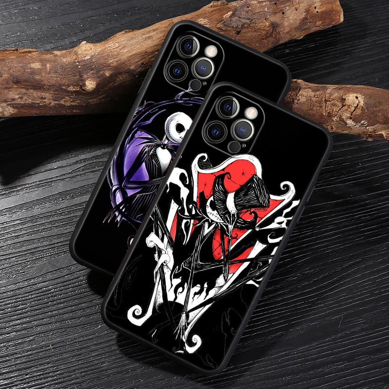 Jack Skellington Black Art Dis - Phone Cases Silicone review and price