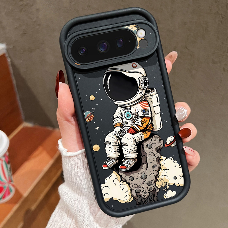 Cartoon Astronaut Print TPU Ph - Phone Cases Google Pixel 10 review and price