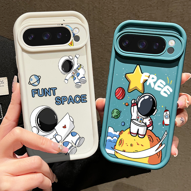 Cartoon Astronaut Print TPU Ph - Phone Cases Google Pixel 10 review and price