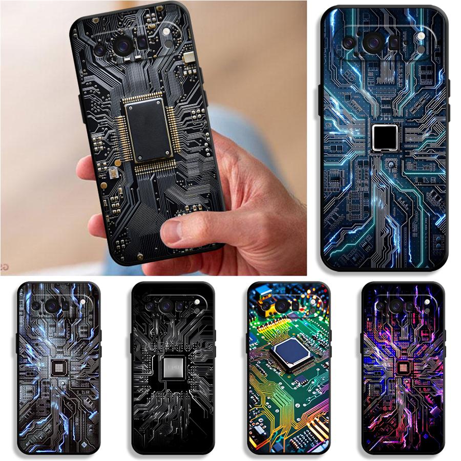 Retro Circuit Board Funda Phon - Phone Cases Google Pixel 10 review and price