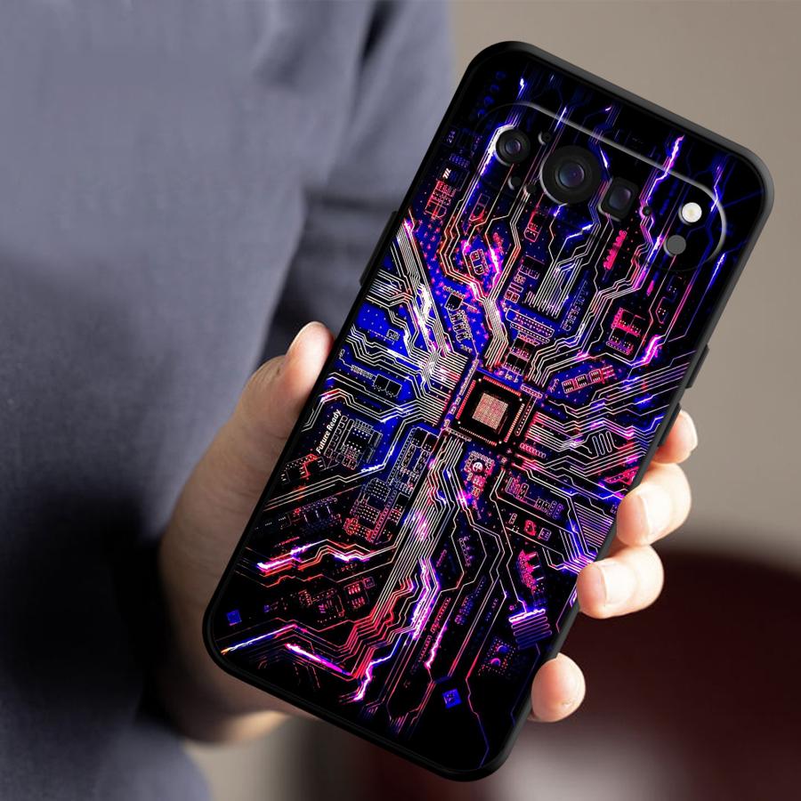 Retro Circuit Board Funda Phon - Phone Cases Google Pixel 10 review and price