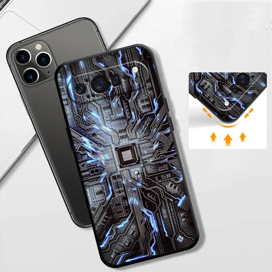 Retro Circuit Board Funda Phon - Phone Cases Google Pixel 10 review and price