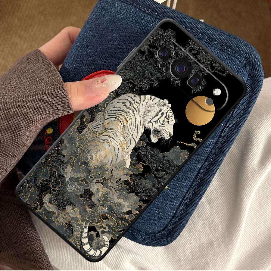 White Tiger Funda Phone Cover  - Phone Cases Google Pixel 10 review and price