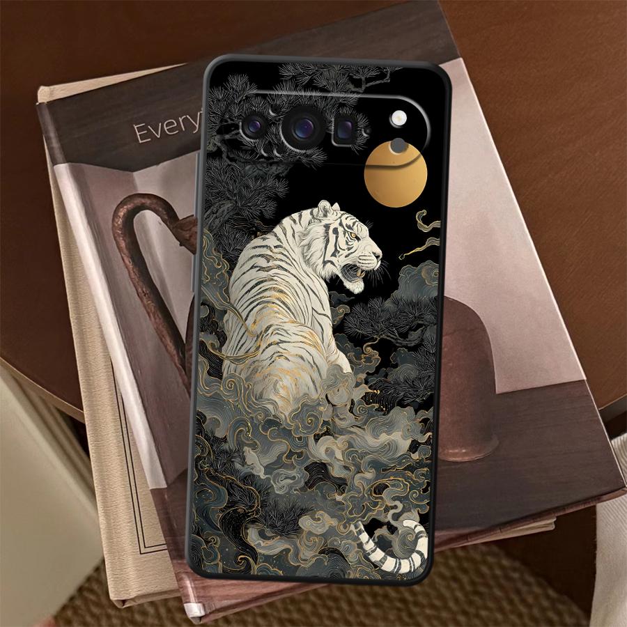 White Tiger Funda Phone Cover  - Phone Cases Google Pixel 10 review and price