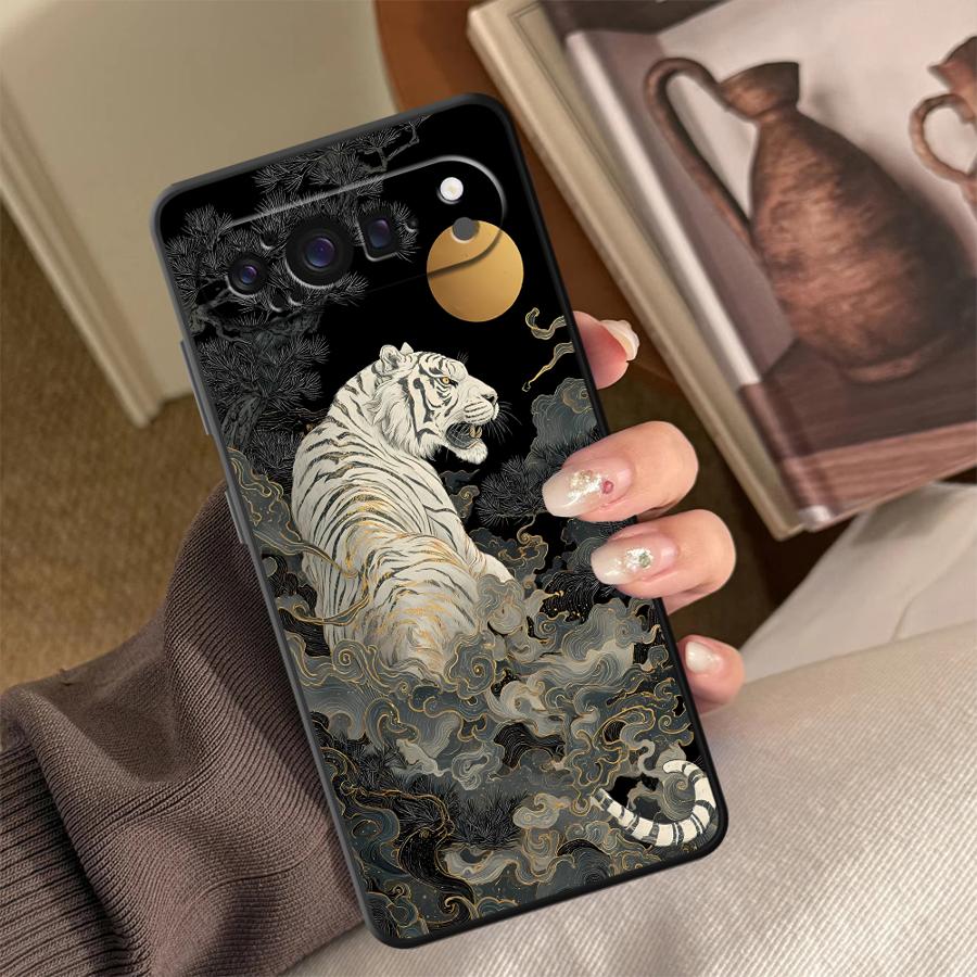 White Tiger Funda Phone Cover  - Phone Cases Google Pixel 10 review and price