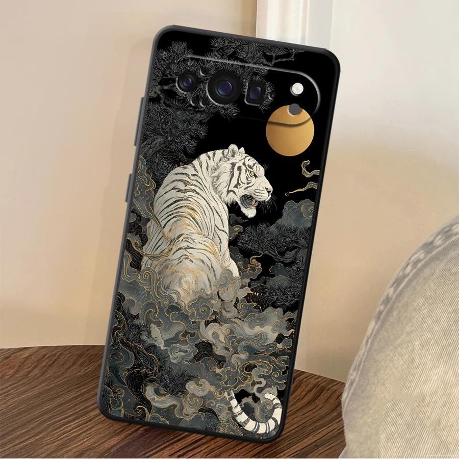 White Tiger Funda Phone Cover  - Phone Cases Google Pixel 10 review and price